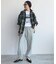 《WEB限定カラーあり/追加》ビエラチェックルーズシャツ