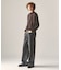 【Hanes×417 EDIFICE】別注 CLEAR CUT COTTON SMOOTH MOCK NECK（MODERN FIT）