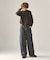 【Hanes×417 EDIFICE】別注 CLEAR CUT COTTON SMOOTH MOCK NECK（MODERN FIT）