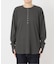 HANES/ヘインズ SLOBE別注 ヘンリーネックワッフル ロンTEE