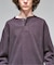 LACOSTE × 417 ヘンリーネック ワッフルTシャツ