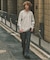 LACOSTE × 417 ヘンリーネック ワッフルTシャツ
