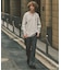 LACOSTE × 417 ヘンリーネック ワッフルTシャツ