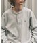 LACOSTE × 417 ヘンリーネック ワッフルTシャツ