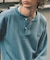 LACOSTE × 417 ヘンリーネック ワッフルTシャツ