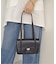 SLOBE レザーフラップショルダーバッグ