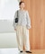 SLOBE レザーフラップショルダーバッグ