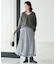 SLOBE レザーフラップショルダーバッグ