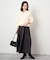 SLOBE レザーフラップショルダーバッグ