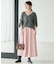 SLOBE レザーフラップショルダーバッグ