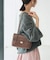 SLOBE レザーフラップショルダーバッグ