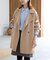 《シリーズあり/追加》souple wool ダブルフェイスミドルコート