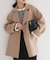 《シリーズあり/追加》souple wool ダブルフェイスミドルコート
