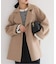 《シリーズあり/追加》souple wool ダブルフェイスミドルコート