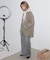 《シリーズあり/追加》souple wool ダブルフェイスミドルコート