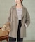 《シリーズあり/追加》souple wool ダブルフェイスミドルコート