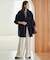 《シリーズあり/追加》souple wool ダブルフェイスミドルコート