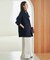 《シリーズあり/追加》souple wool ダブルフェイスミドルコート