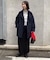 《シリーズあり/追加》souple wool ダブルフェイスミドルコート