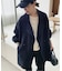 《シリーズあり/追加》souple wool ダブルフェイスミドルコート