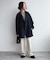 《シリーズあり/追加》souple wool ダブルフェイスミドルコート