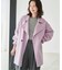 《シリーズあり/追加》souple wool ダブルフェイスミドルコート