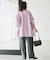 《シリーズあり/追加》souple wool ダブルフェイスミドルコート