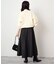 《WEB限定カラーあり》フラワージャガードフレアスカート