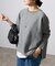 《WEB限定カラーあり/シリーズあり/追加》コットンダブルフェイスプルオーバー