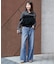 Levi’s/リーバイス SLOBE別注 CINCH WIDE LEG デニムパンツ