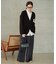 《WEB限定カラーあり》サテンリラックスワイドパンツ