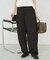 《3サイズ展開/追加2》ワンタックバレルスラックス