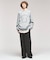 FRED PERRY / フレッドペリー TARTAN APPLIQUE SWEATSHIRT