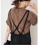 フィブリルジャージVネックサロペット