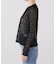 nap/ナップ Contrast Lace Crew Top  5641004