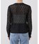 nap/ナップ Contrast Lace Crew Top  5641004
