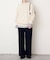 +81 BRANCA/ハチイチブランカ ロゴスウェット
