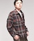 ロービングツイード チェックCPOシャツ