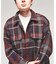 ロービングツイード チェックCPOシャツ