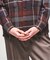 ロービングツイード チェックCPOシャツ