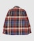 【WAX LONDON / ワックス ロンドン】オーバーシャツ RUST MULTI