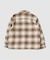 【WAX LONDON / ワックス ロンドン】オーバーシャツ NATURAL ECRU