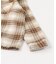 【WAX LONDON / ワックス ロンドン】オーバーシャツ NATURAL ECRU