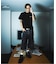 SUPPLIER 別注 Fur Triple Cross Buckle Belt
