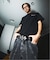 SUPPLIER 別注 Fur Triple Cross Buckle Belt