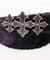 SUPPLIER 別注 Fur Triple Cross Buckle Belt