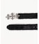 SUPPLIER 別注 Fur Triple Cross Buckle Belt