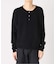 NOCTO ARCHIVE/ノクト アーカイブ Elbow Patch Henley Neck Knit