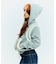 カーブライン ジップ ニット フーディー / J Curved Line Zip Knit Hoodie