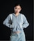 カーブライン ジップ ニット フーディー / J Curved Line Zip Knit Hoodie